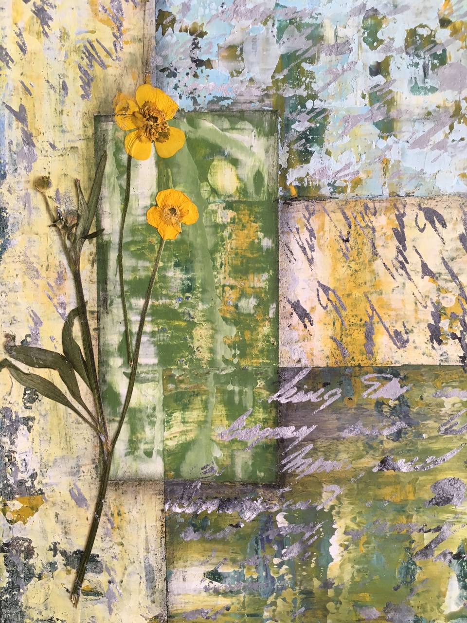 Mixed Media — Botanical Composition