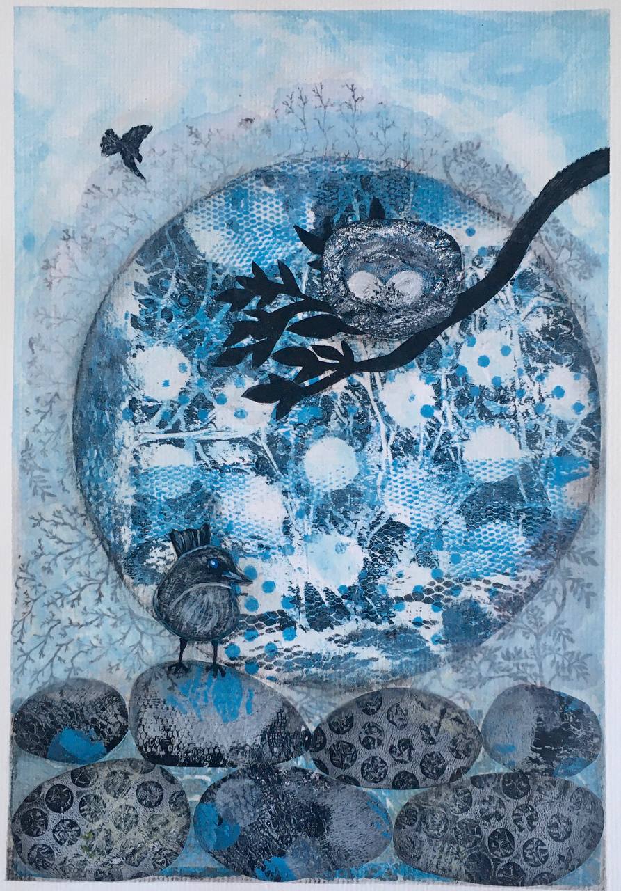 Mixed Media — Abstract Collage I